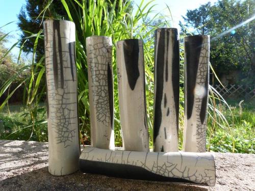 Vases Raku
