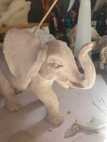 À l'atelier